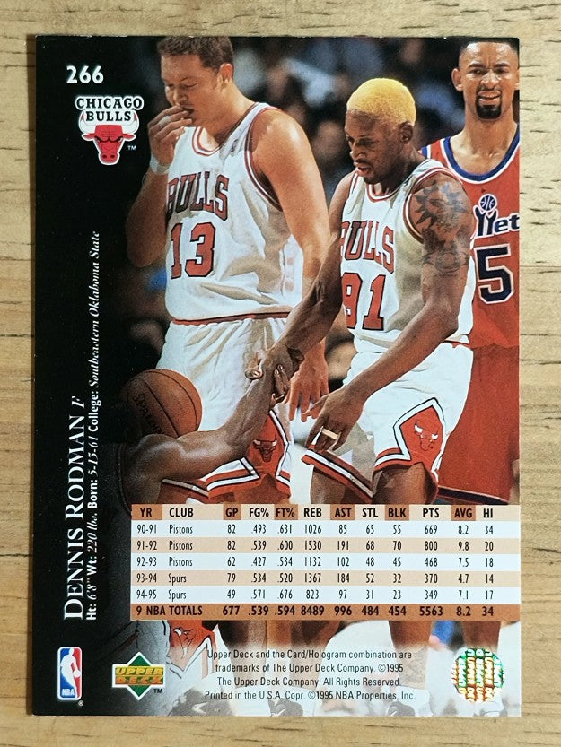 1995-96 Upper Deck #266 Dennis Rodman