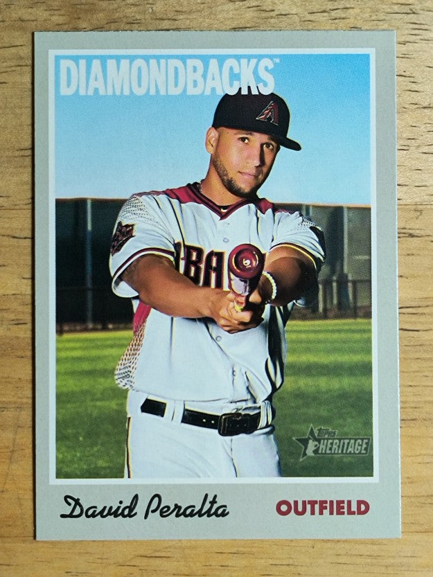 2019 Topps Heritage #57 David Peralta