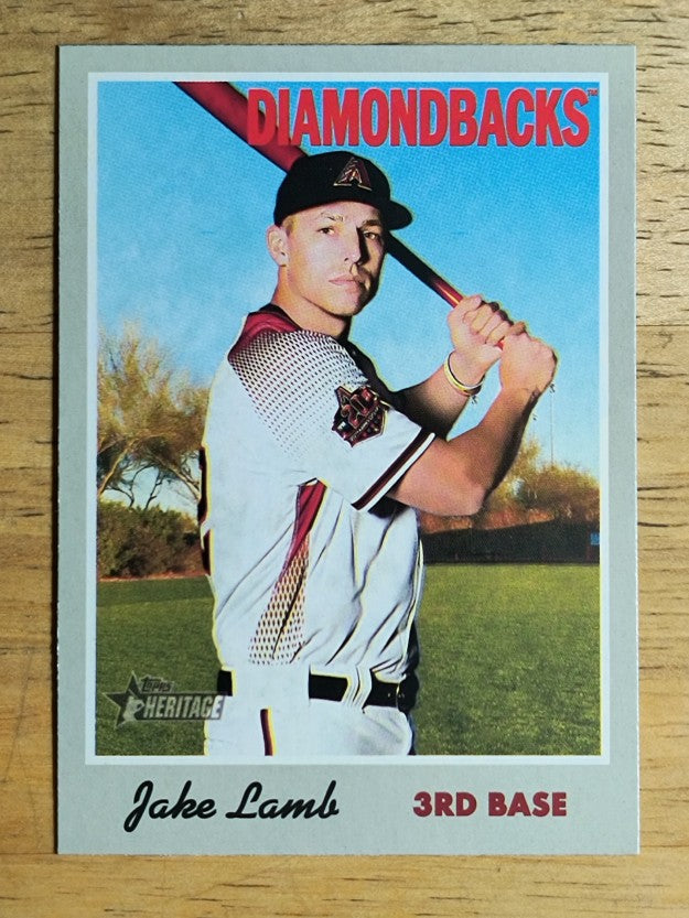2019 Topps Heritage #75 Jake Lamb