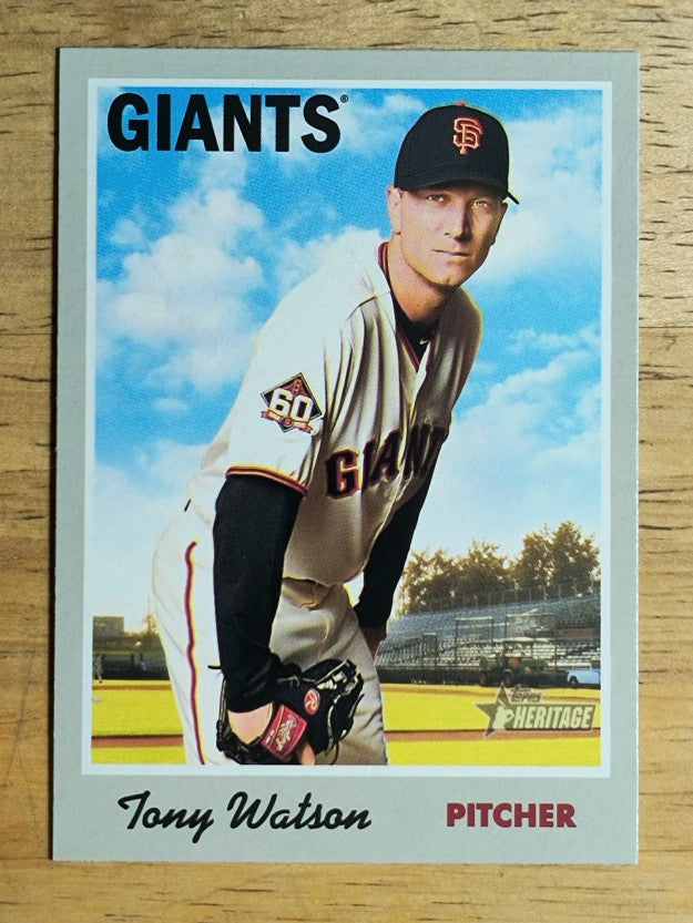 2019 Topps Heritage #77 Tony Watson