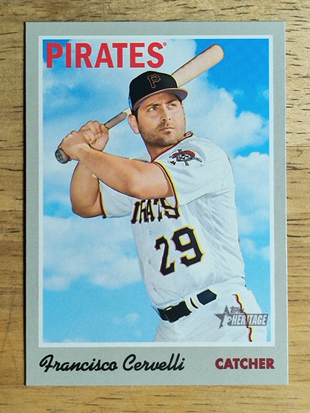 2019 Topps Heritage #94 Francisco Cervelli