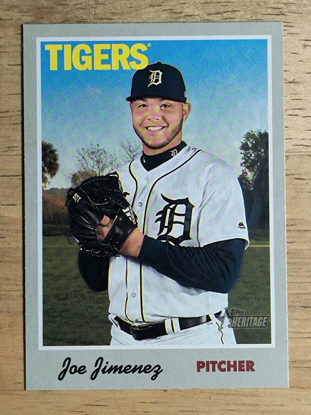 2019 Topps Heritage #95 Joe Jimenez