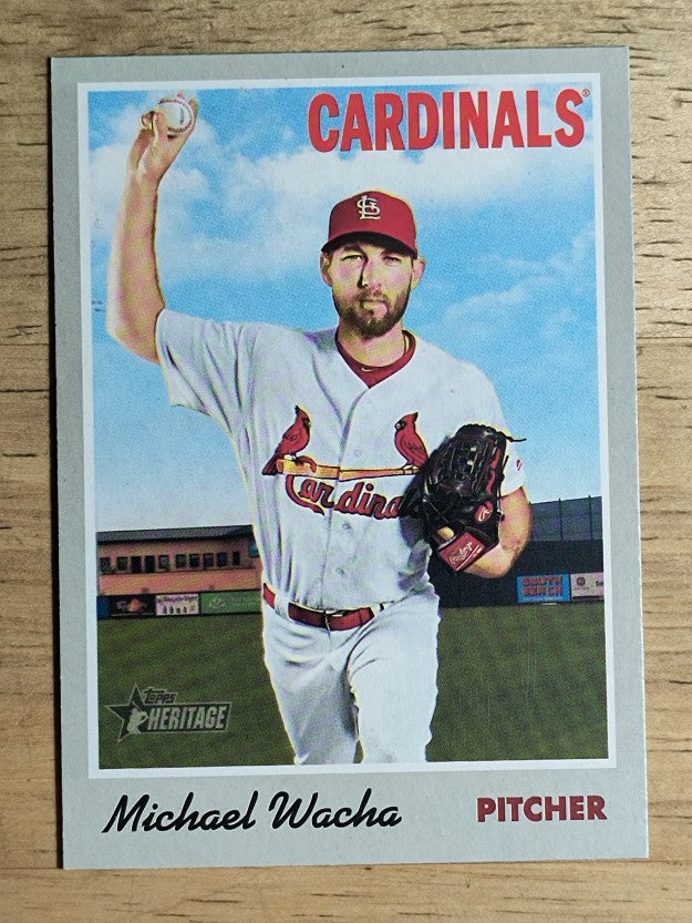 2019 Topps Heritage #119 Michael Wacha