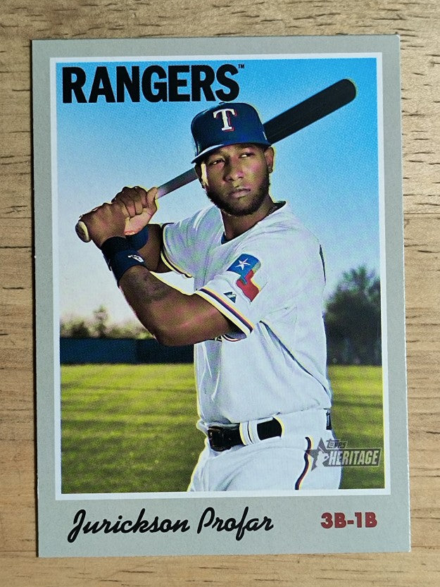 2019 Topps Heritage #127 Jurickson Profar