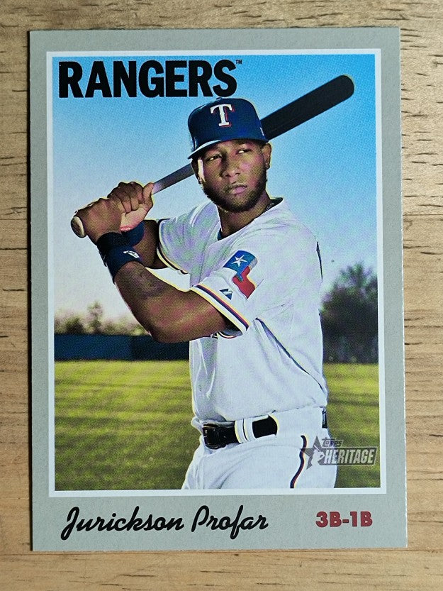 2019 Topps Heritage #127 Jurickson Profar