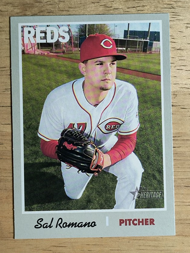 2019 Topps Heritage #133 Sal Romano