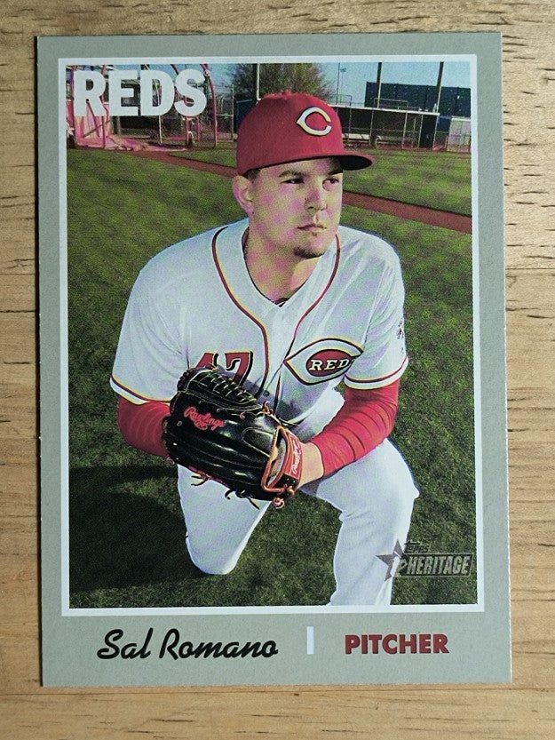 2019 Topps Heritage #133 Sal Romano