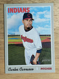 2019 Topps Heritage #136 Carlos Carrasco