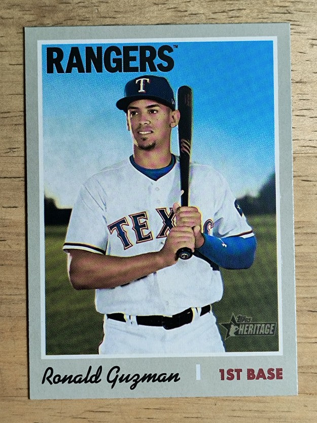 2019 Topps Heritage #148 Ronald Guzman