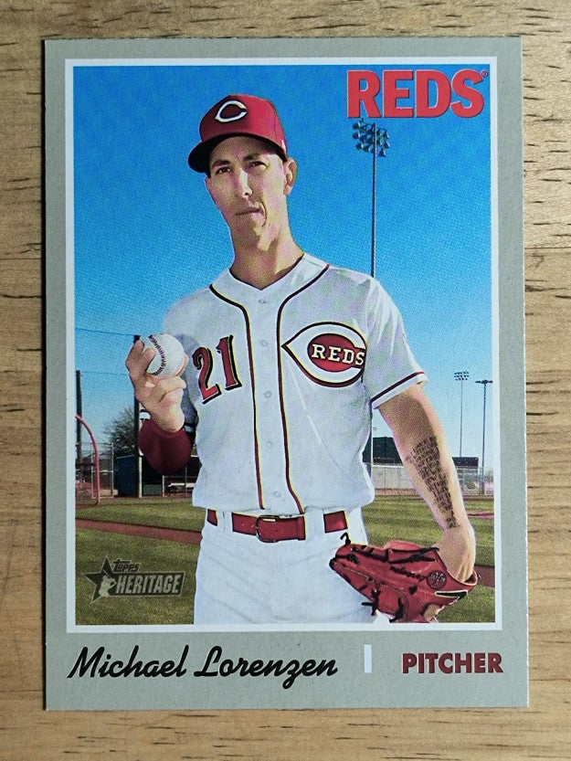 2019 Topps Heritage #159 Michael Lorenzen