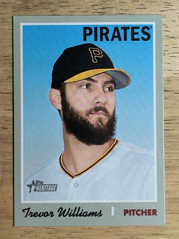 2019 Topps Heritage #166 Trevor Williams