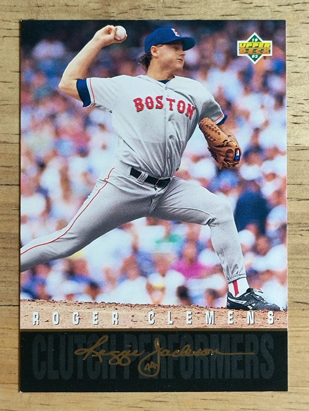 1993 Upper Deck Clutch Performers #R7 Roger Clemens