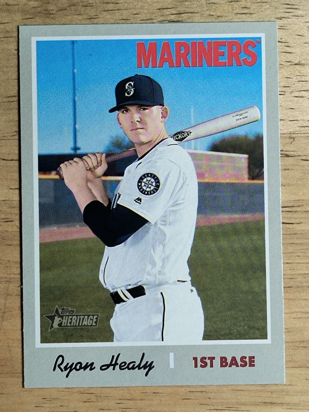 2019 Topps Heritage #185 Ryon Healy