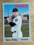 2019 Topps Heritage #185 Ryon Healy