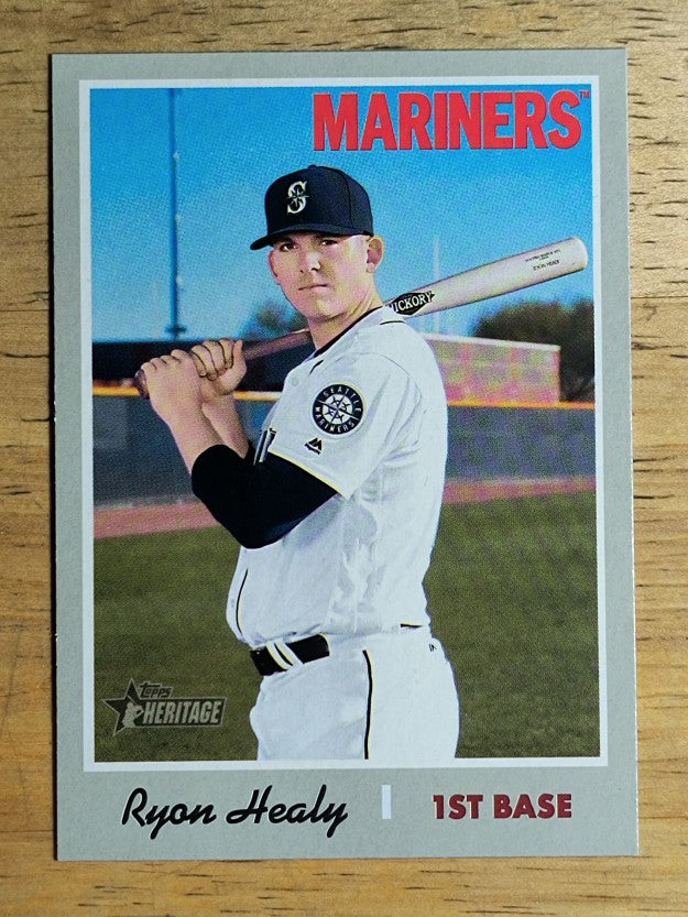 2019 Topps Heritage #185 Ryon Healy