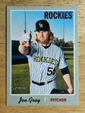 2019 Topps Heritage #255 Jon Gray