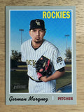 2019 Topps Heritage #260 German Marquez