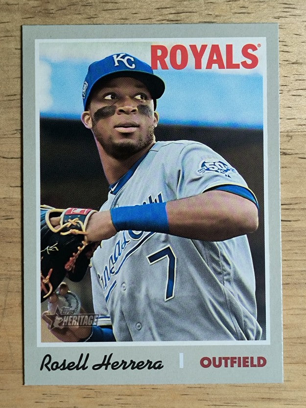 2019 Topps Heritage #266 Rosell Herrera