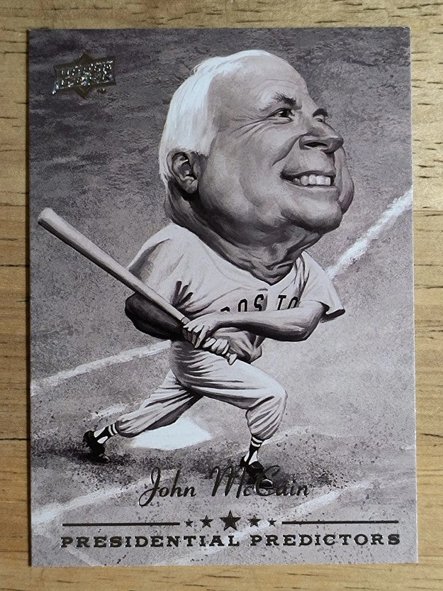 2008 Upper Deck Presidential Predictors #PP3 John McCain