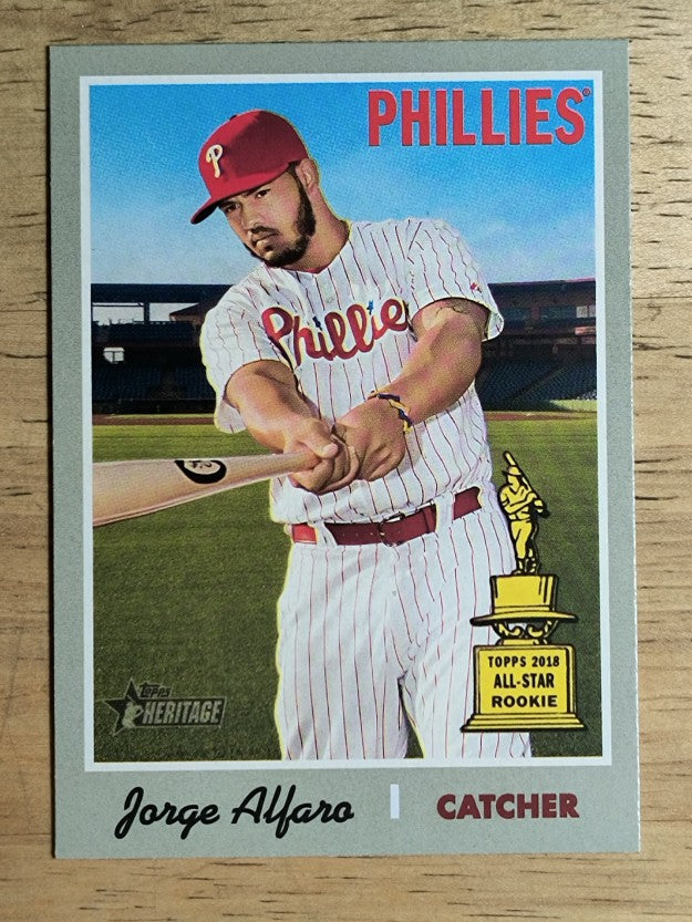 2019 Topps Heritage #270 Jorge Alfaro