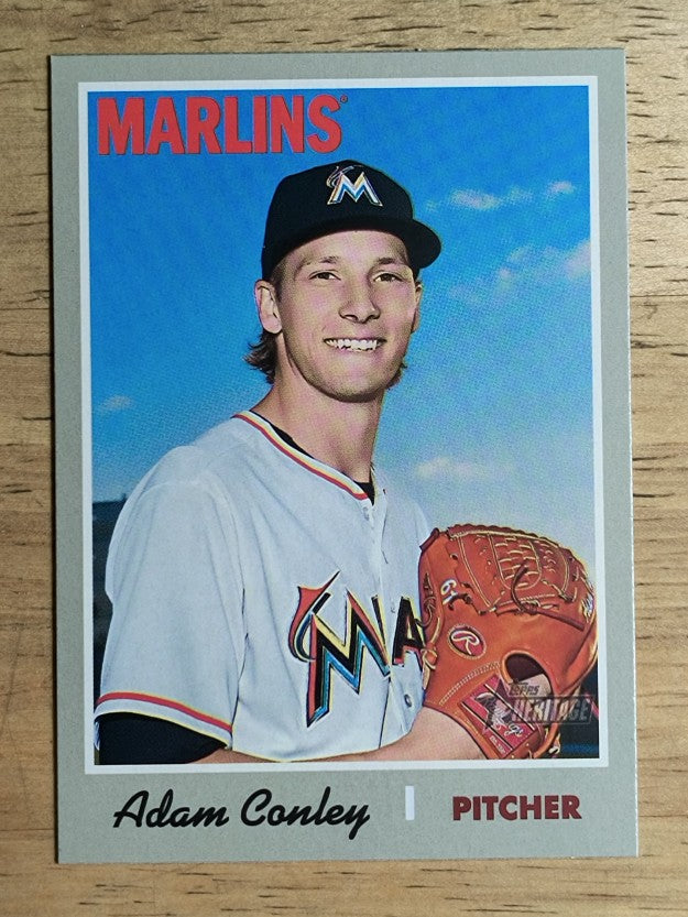 2019 Topps Heritage #283 Adam Conley