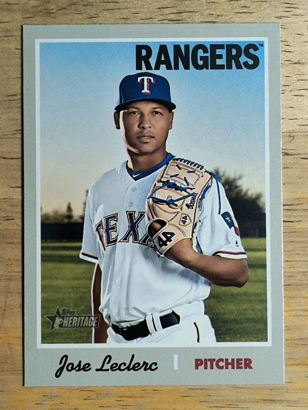 2019 Topps Heritage #290 Jose Leclerc