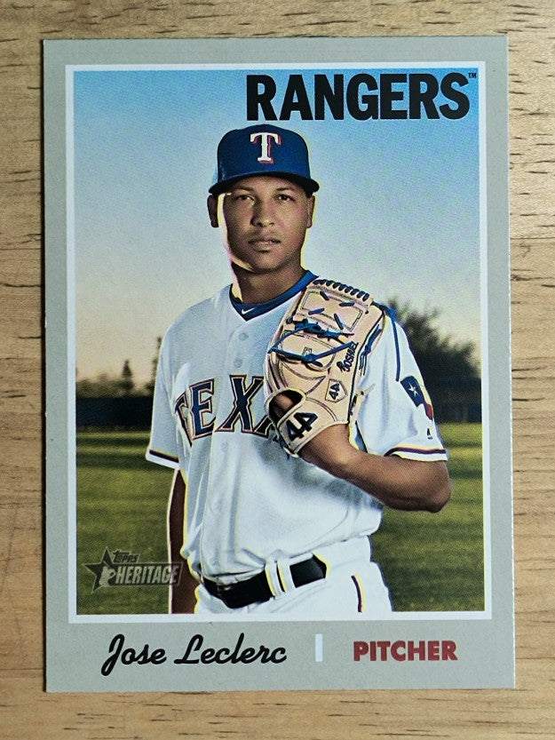 2019 Topps Heritage #290 Jose Leclerc