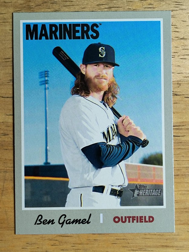 2019 Topps Heritage #301 Ben Gamel