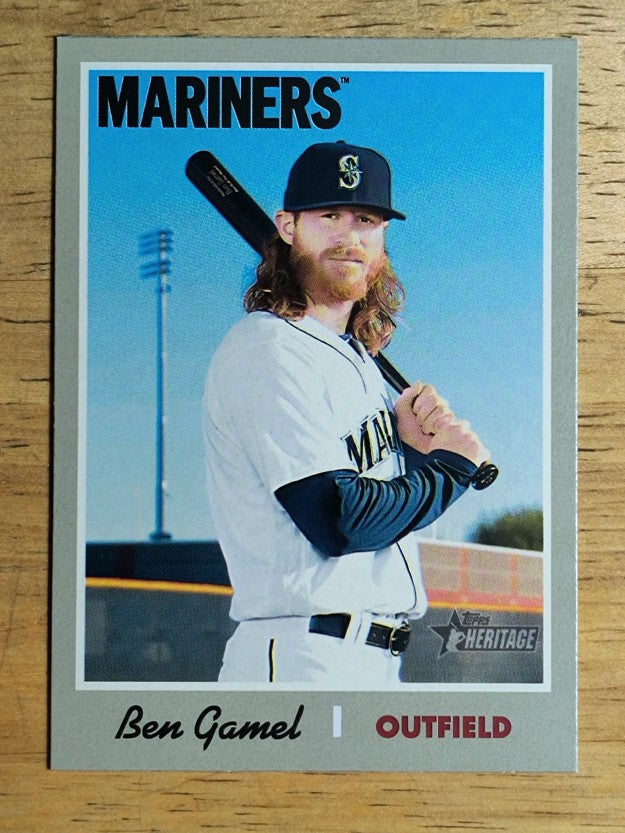2019 Topps Heritage #301 Ben Gamel