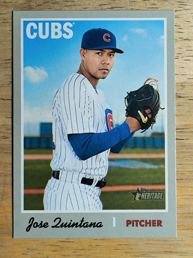 2019 Topps Heritage #334 Jose Quintana