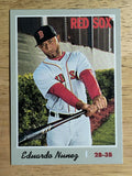 2019 Topps Heritage #340 Eduardo Nunez