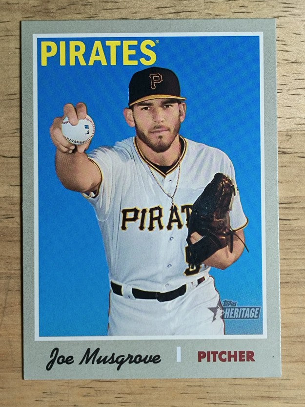 2019 Topps Heritage #344 Joe Musgrove