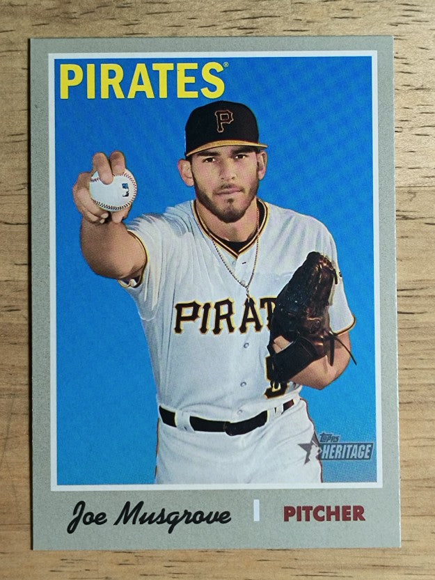 2019 Topps Heritage #344 Joe Musgrove
