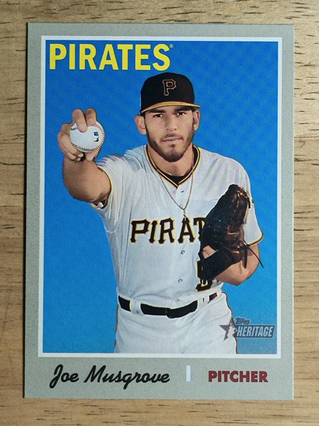2019 Topps Heritage #344 Joe Musgrove