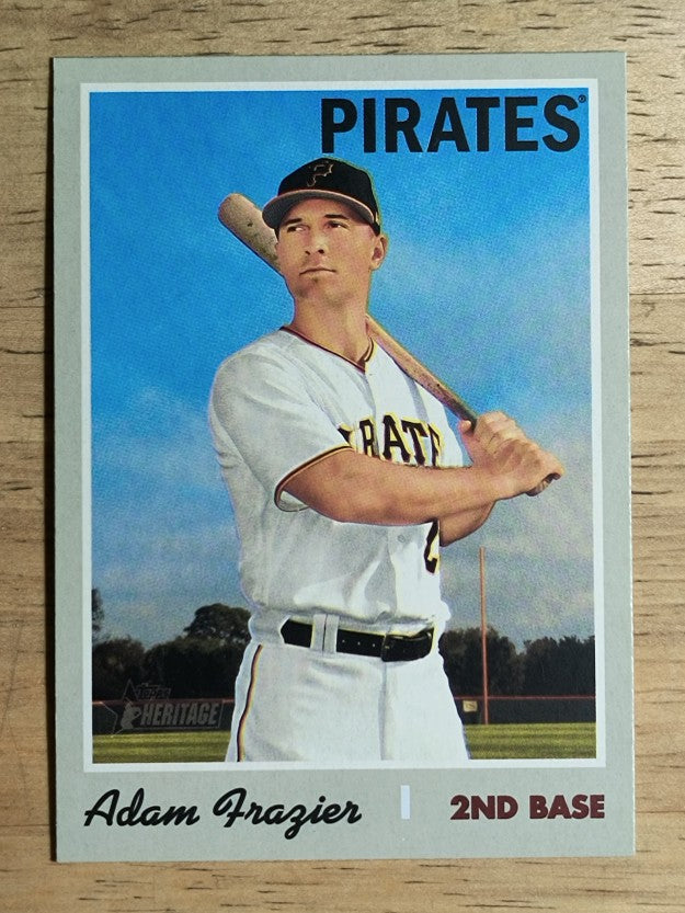 2019 Topps Heritage #631 Adam Frazier