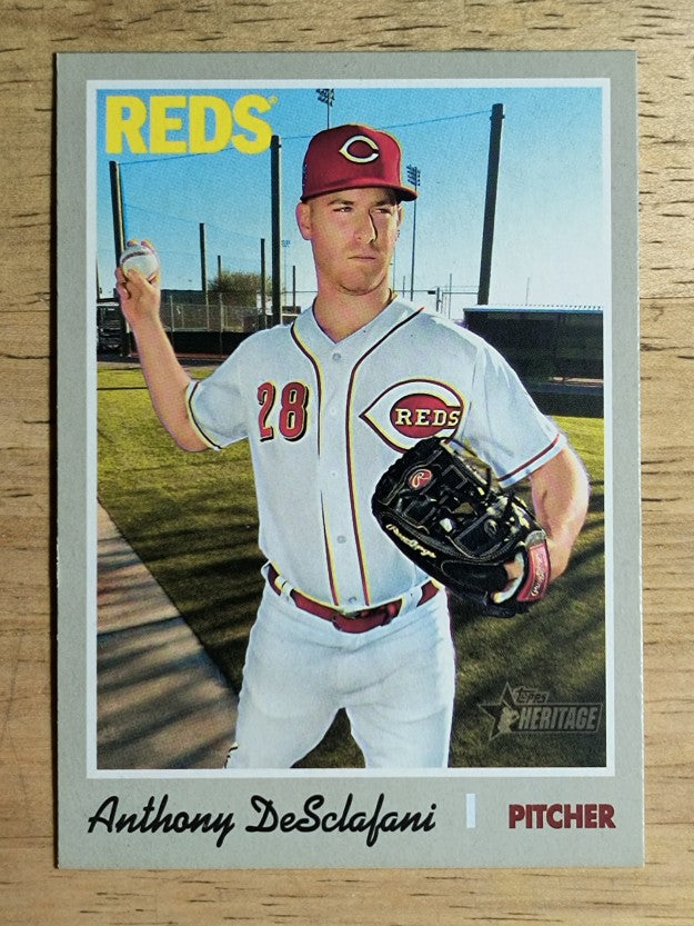 2019 Topps Heritage #685 Anthony DeSclafani