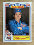 1988 Topps Glossy All-Stars #12 Dave Johnson MG