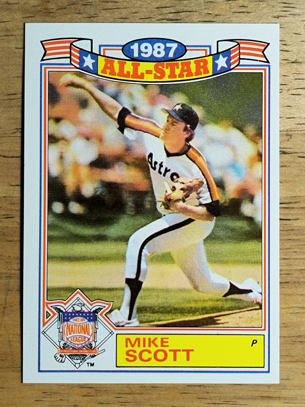 1988 Topps Glossy All-Stars #21 Mike Scott