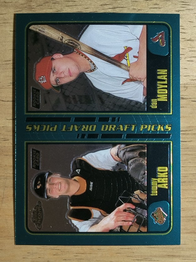 2001 Topps Chrome #611 T.Arko RC/D.Moylan RC