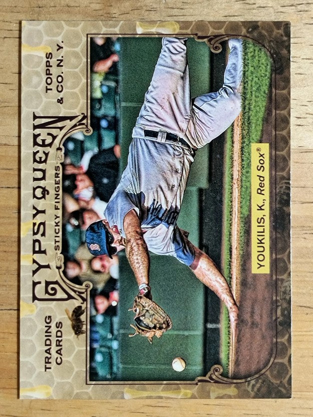 2011 Topps Gypsy Queen Sticky Fingers #SF13 Kevin Youkilis