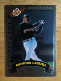 2002 Topps Chrome #312 Raymond Cabrera PROS RC
