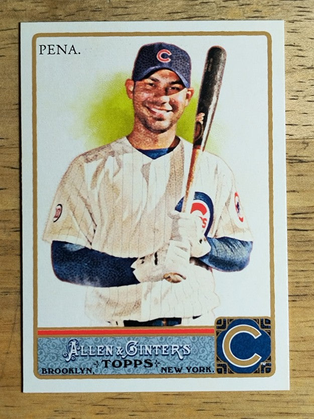 2011 Topps Allen and Ginter #261 Carlos Pena
