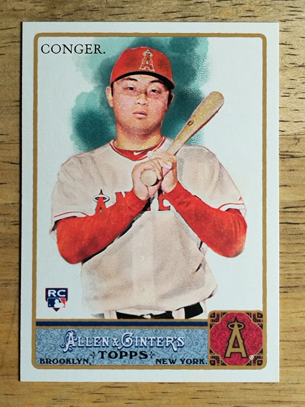 2011 Topps Allen and Ginter #277 Hank Conger RC