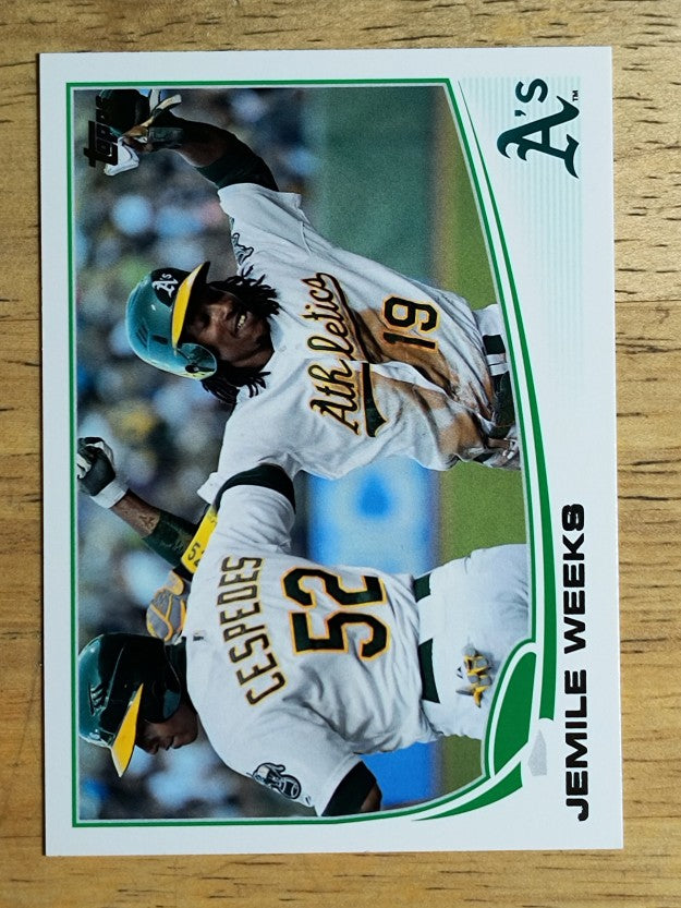 2013 Topps #23 Jemile Weeks