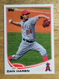 2013 Topps #24 Dan Haren