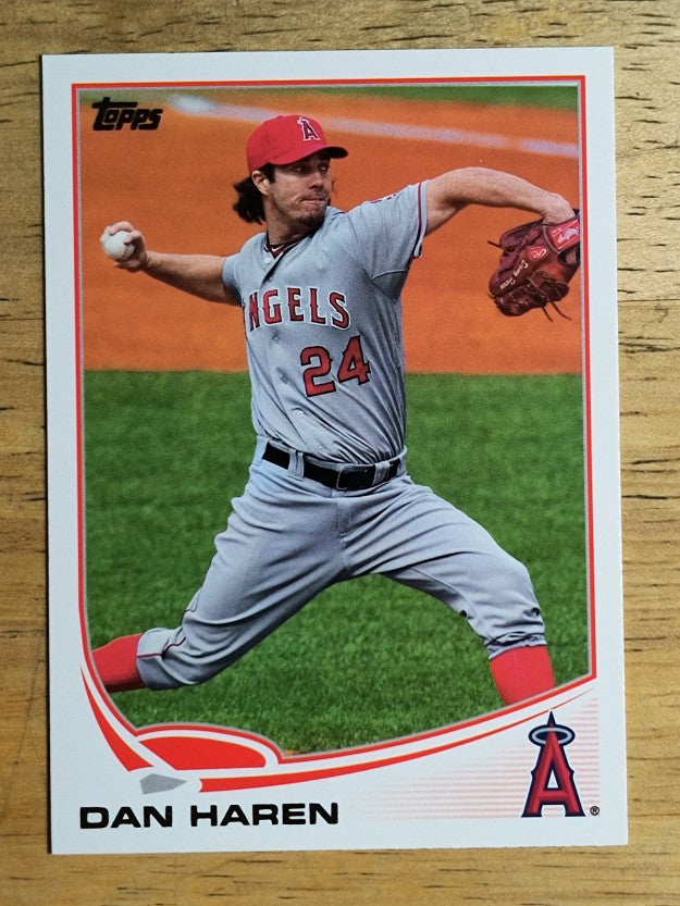 2013 Topps #24 Dan Haren