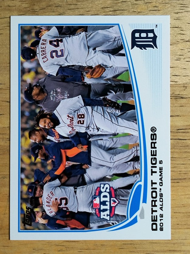 2013 Topps #42 Detroit Tigers