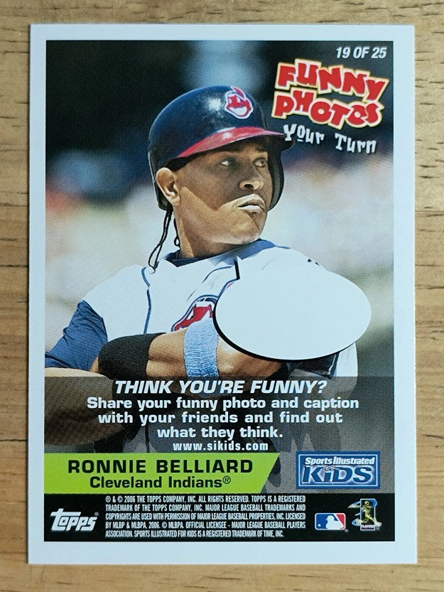2006 Topps Opening Day Sports Illustrated For Kids Manny Ramirez/Ronnie Belliard