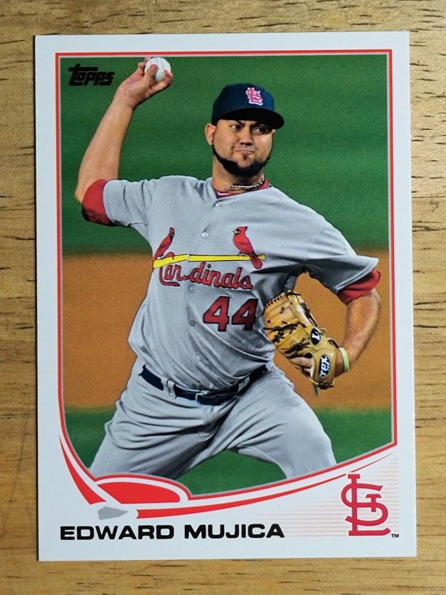 2013 Topps #96 Edward Mujica