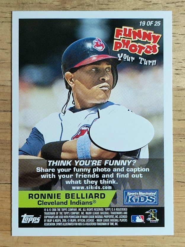 2006 Topps Opening Day Sports Illustrated For Kids Manny Ramirez/Ronnie Belliard